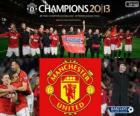 Манчестер Юнайтед, чемпион Премьер-лиги 2012-2013, Футбольная лига Англии